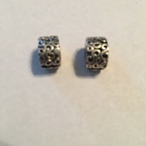 Pandora Bracelet Clips .925 Sterling Silver Set